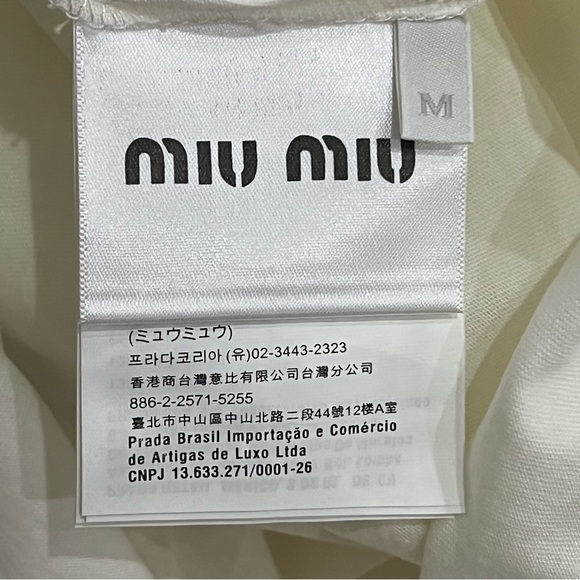 Miu Miu ‘Not Nice’ T-shirt - Picture 7 of 7